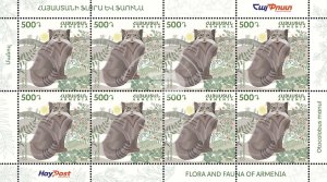 Armenia 2022 MNH** Mi 1298 Flora and Fauna Manul Pallas's cat