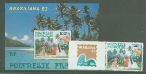 French Polynesia #C200-200a  Single (Complete Set)