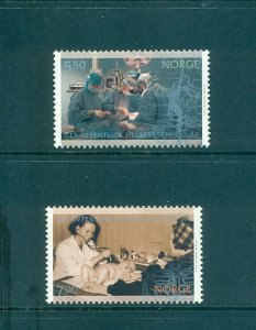 Norway - Sc# 1365-6. 2003 Public Health Services. MNH $3.75.