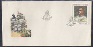 Czechoslovakia Scott 2682 FDC  -1987 Art Issue