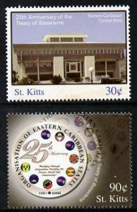 ST. KITTS - 2006 - Treaty of Basseterre - Perf 2v Set - Mint Never Hinged