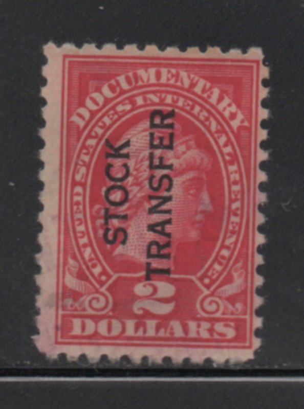 Scott #   RD31    used  2 dollar  single Stock Transfer