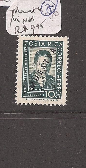 Costa Rica 1961 Obregon Muestra MNH (9avz) 