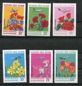 Gabon 1971 Flowers MNH 9872