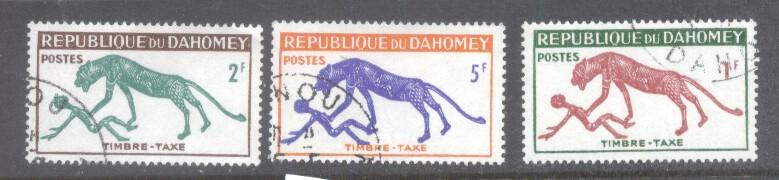 Dahomey 1963 Animals, used   AE.228