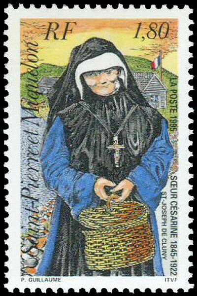 St Pierre & Miquelon 1995 #619 MNH. Religion