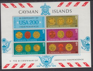 Cayman Islands 376a Souvenir Sheet MNH VF