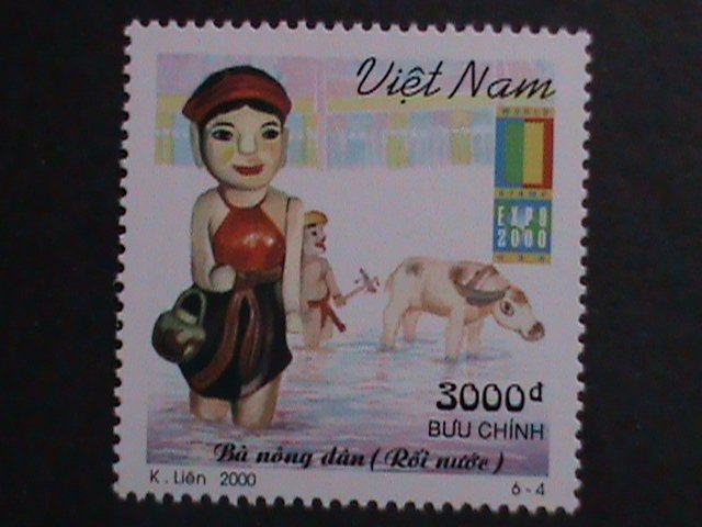 VIETNAM-2000 SC#2971-6-WORLD STAMPS EXPO 2000 ANAHEIM MNH VERY FINE