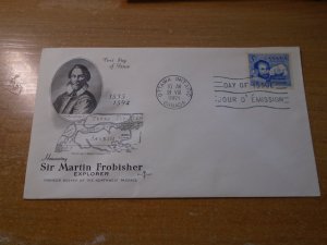 Canada  #  412  FDC Rose  Craft