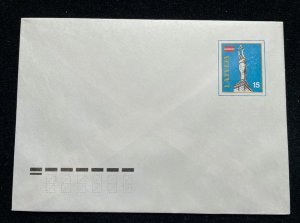 (604) LATVIA 1991 : POSTAL STATIONERY ENVELOPE - NEW CONDITION - VF