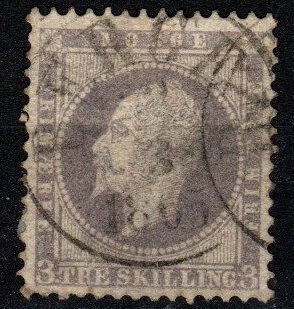 Norway #3 Used CV $50.00 (X9617)