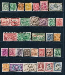 D397837 New Zealand Nice selection of VFU Used stamps