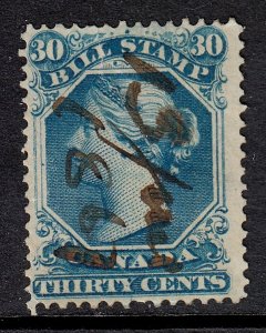 Canada - Van Dam #FB29 - Used - Perf crease LL cnr., paper adh./rev. - CV $8.00