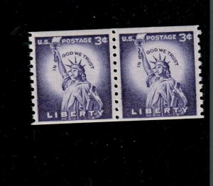 Coil Pair 1057  MNH