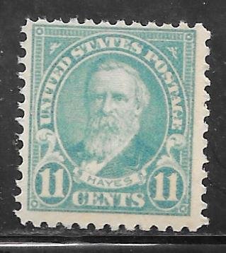 USA 563: 11c Hayes, MNH, F