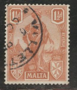 MALTA  Scott 102 used 1923