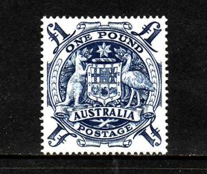 D1-Australia-Scott#220-Unused lightly hinged 1pound deep blu