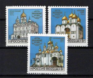 Russia & Soviet Union 6096-6098 MNH Architecture Cathedrals ZAYIX 0624S0244