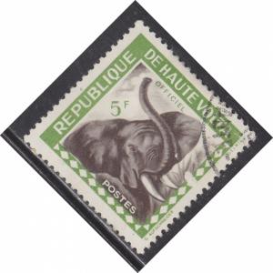 Burkina Faso O2 Elephant 1963