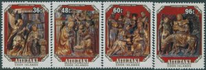 Aitutaki 1984 SG509-512 Christmas MNH