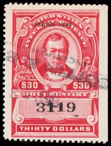 U.S. REV. DATED REDS R306  Used (ID # 100931)