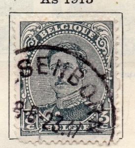 Belgium 1919 Early Issue Fine Used 3c. 114290