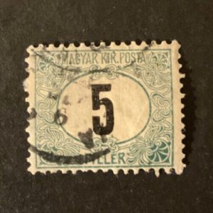 Hungary Scott #J4 used