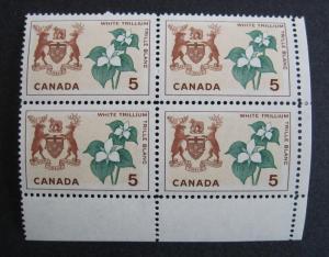 Canada 418 Corner Block LR VF MNH