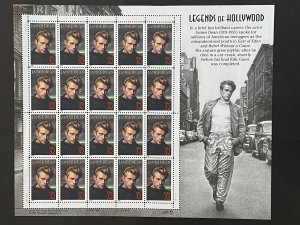 1996 sheet Legends of Hollywood: James Dean Sc# 3082