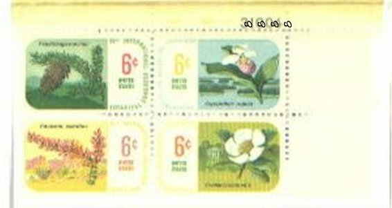 US Stamp #1376-9 MNH - Botannical Congress Plate Block of 4