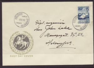 Finland 290 UPU Pen FDC