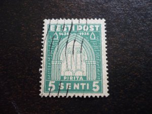 Stamps - Estonia - Scott# 134 - Used Part Set of 1 Stamp