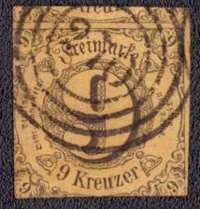 Thurn and Taxis - 46 1852 Used