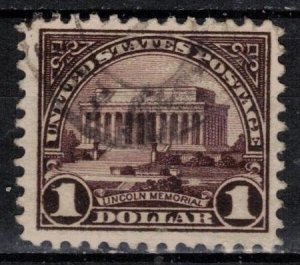 USA - Scott 571 VF-XF w/ Registry Cancel