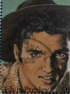 ST. THOMAS STAMP 60TH ANNIVERSARY BIRTH OF ELVIS PRESLEY CTO :SHEET VERY FINE