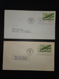 #C26 FDC(2) Washington DC CDS