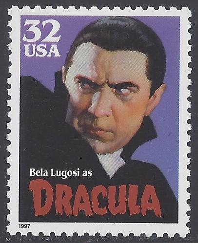 #3169 32c Dracula 1997 Mint NH