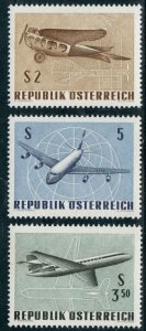 Austria  #C61-63  Mint NH CV $2.00