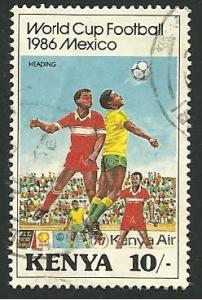 Kenya #373, Soccer - World Cup, Used**-