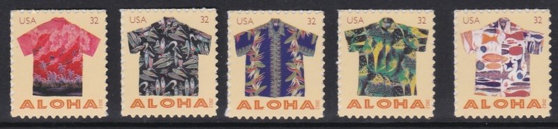 4592-96 Aloha Shirts MNH