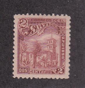 El Salvador Scott #157C MH Note