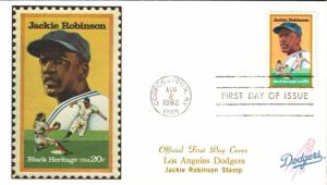 #2016 Jackie Robinson Andrews FDC