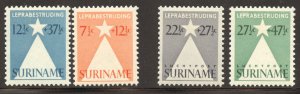 Surinam Scott B47-48,CB4-5 Unused H/HROG -1947 Fight Against Leprosy -SCV $15.00