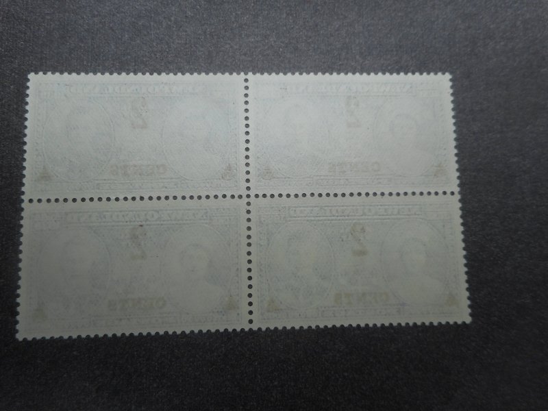 Newfoundland # 250 XFNH Block of 4