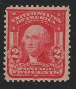 United States MINT Scott Number 319  MNH  VF #X2   -  BARNEYS