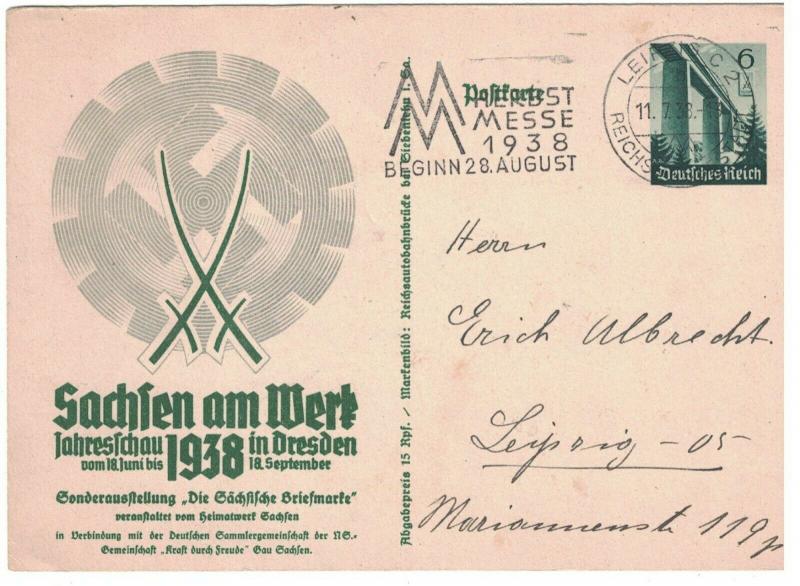 Germany - Prepaid Postcard.  Used.   #02 GERMPPPCd 