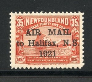 NEWFOUNDLAND SCOTT #C3  VF/XF  MINT LIGHTLY HINGED--SCOTT $160.00