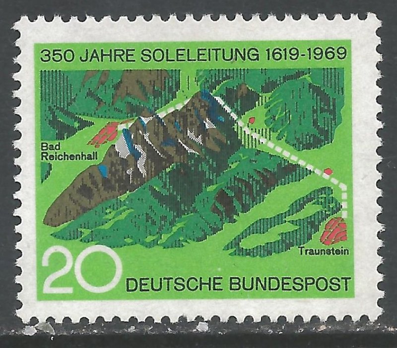 GERMANY 1009 MNH Z2972-4