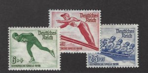 Germany SC#B79-B81 Used F-VF...Worth checking out!