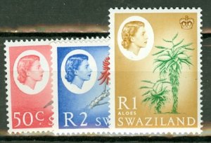 LC: Swaziland 92-107 mint CV $57.85; scan shows only a few